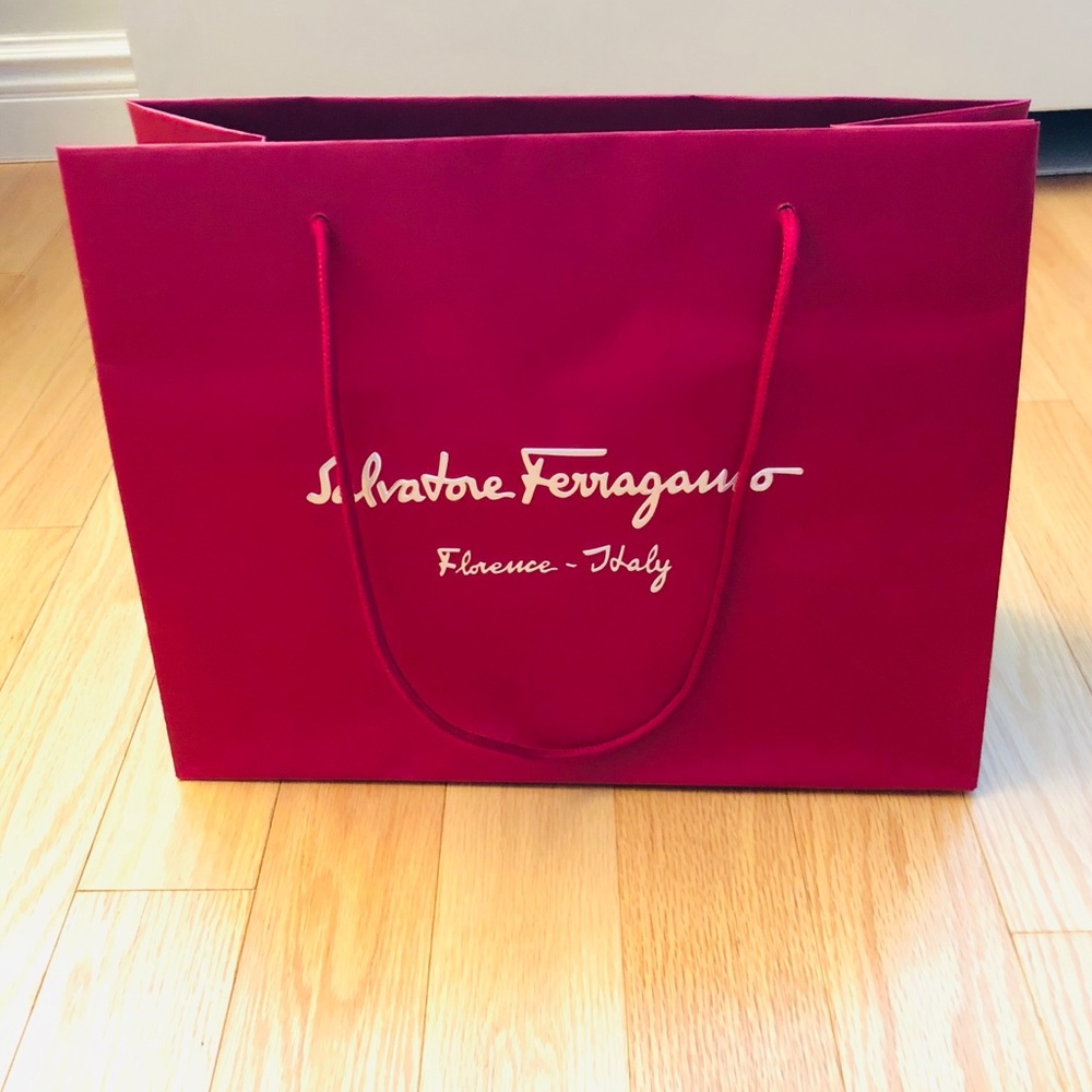 Ferragamo shopping bag